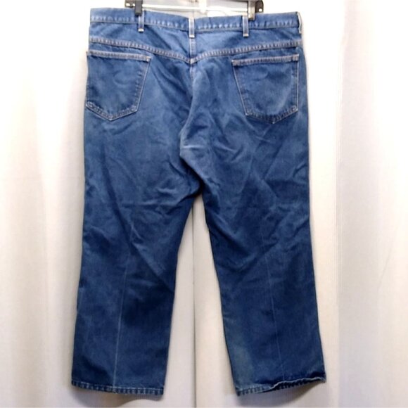 Big Mac Relaxed Fit Heavy Duty Work Blue Jeans Men's 44 x 29 No Tags EUC - Picture 2 of 8